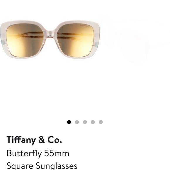 Tiffany & Co. Butterfly 55mm Square Sunglasses. main image 7